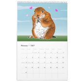 Präriehund, Calendar Kalender (Feb 2027)