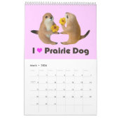 Präriehund, Calendar Kalender (Mär 2026)