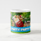 Präriehund-Geburtstagsfeier Jumbo-Tasse (Vorderseite)