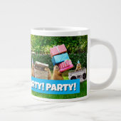 Präriehund-Geburtstagsfeier Jumbo-Tasse (Rechts)