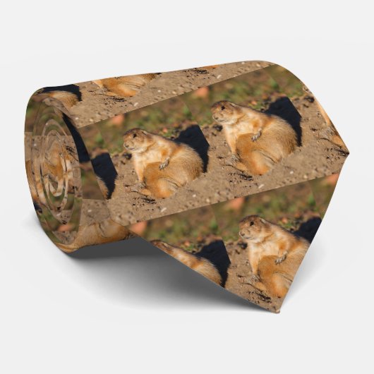 Präriehund Krawatte (Gerollt)