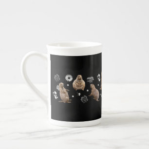 Präriehund-Party-Tasse Porzellantasse