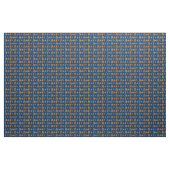 Präriehund-Raserei-Gewebe (Marine) Stoff (Yard (91,4 cm))