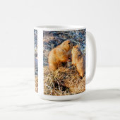 PRÄRIEHUNDE KAFFEETASSE (VorderseiteRechts)