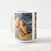 PRÄRIEHUNDE KAFFEETASSE (Vorderseite Links)