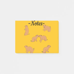 Präriehunde Post-it Klebezettel