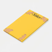 Präriehunde Post-it Klebezettel (angewinkelt)