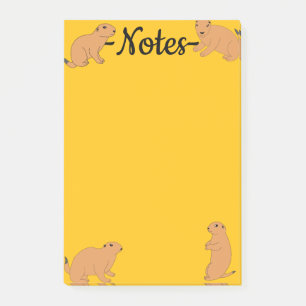 Präriehunde Post-it Klebezettel