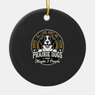 Präriehunde Vielleicht 3 Personen Design Keramik Ornament