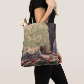 Präriehundfamilie Tasche (Von Nahem)