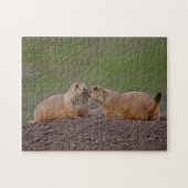 Präriehundküssen Puzzle (Horizontal)