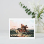 Präriejäger Postkarte (Stehend Vorderseite)