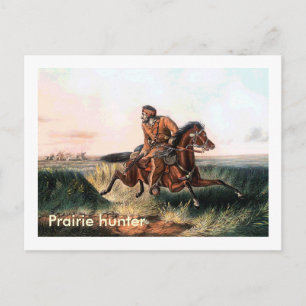 Präriejäger Postkarte