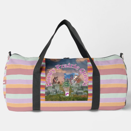 Präriekoptikett Duffle Bag (Vorderseite)