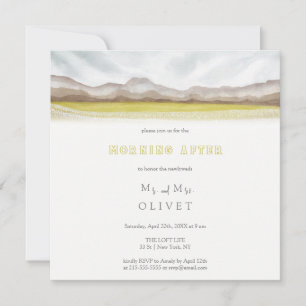 Prärien am blühenden Morgen nach Einladung