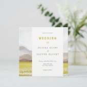 Prärien bei der Blütezeit Einladung (Stehend Vorderseite)