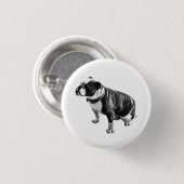 Präsent und geduldig button (Vorne & Hinten)