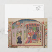 Präsentation der Ethik für den König Postkarte (Vorne/Hinten)
