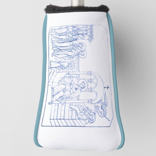 Präsentation der gesegneten Jungfrau Mary Golf Headcover (Rotieren 90)