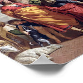 Präsentation der Jungfrau im Tempel Poster (Ecke)