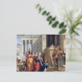 Präsentation der Jungfrau im Tempel Postkarte (Stehend Vorderseite)