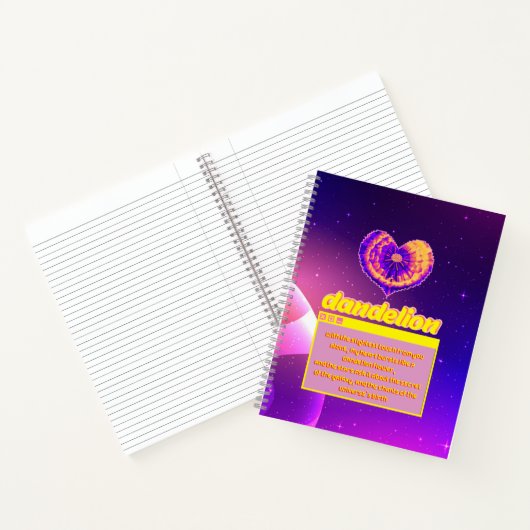 Präsentation : Die Wirkung der Liebe im Urknall Notizblock (Innenseite)