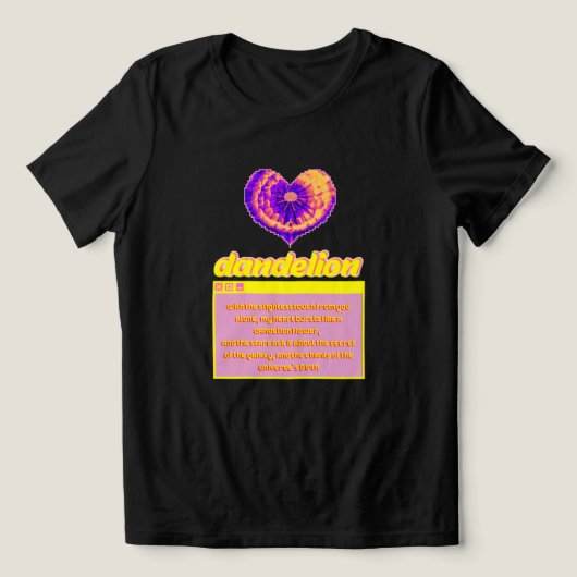 Präsentation : Die Wirkung der Liebe im Urknall Tri-Blend Shirt (Design Vorderseite)