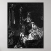 Präsentation im Tempel, 1654 Poster (Vorne)