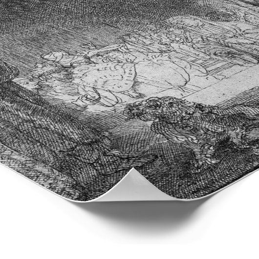 Präsentation im Tempel 2 Poster (Ecke)