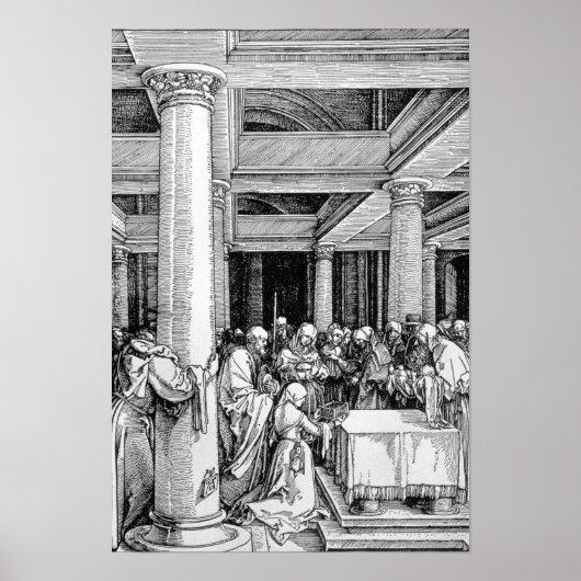 Präsentation im Tempel, c.1503/4 Poster (Vorne)