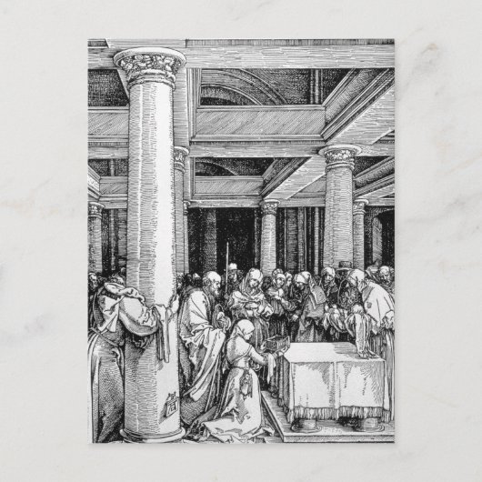 Präsentation im Tempel, c.1503/4 Postkarte (Vorderseite)