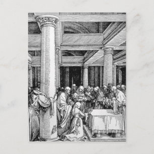 Präsentation im Tempel, c.1503/4 Postkarte
