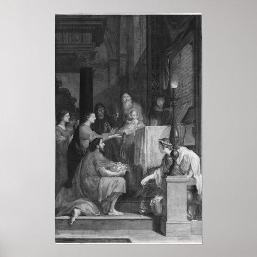 Präsentation im Tempel Poster (Vorne)