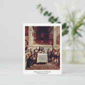 Präsentation im Tempel von Lorenzo Lotto Postkarte (Stehend Vorderseite)