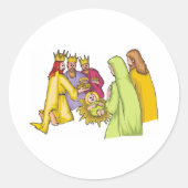 Präsentation Magi Runder Aufkleber (Vorderseite)