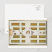 Präsentation von Gentil durch Nawab Shuja ud-Daula Postkarte (Vorne/Hinten)