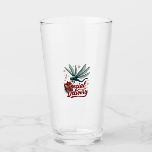 Präsenter Liefer-Dragonfly Glas (Vorderseite)