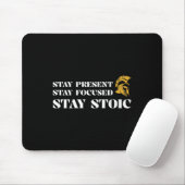 Präsentieren, fokussieren Bleibe, Stoß-Premium Ble Mousepad (Mit Mouse)