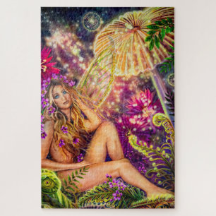 Präsentiert 'Enchantment' von Künstlerin Lisa Iris Puzzle