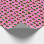 Präsentiert und Holly_pink Geschenkpapier (Ecke)