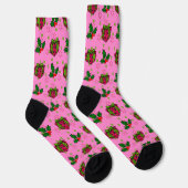 Präsentiert und Holly_pink Socken (Rechts)