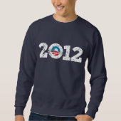 Präsident 2012 Barack Obama Sweatshirt (Vorderseite)