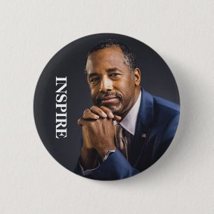 Präsident 2016 Ben-Carson INSPIRIEREN Button