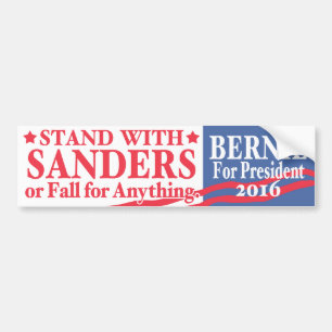 Präsident 2016 Bernie-Sandpapierschleifmaschine-4 Autoaufkleber