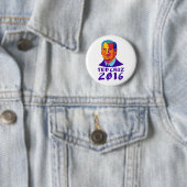 Präsident 2016 Ted-Cruz Retro Button (Beispiel)
