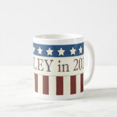 Präsident 2016 US Flagge Martin-O'Malley Kaffeetasse (VorderseiteRechts)