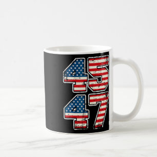 Präsident 45 47 Tag der Amtseinführung Donald Trum Kaffeetasse