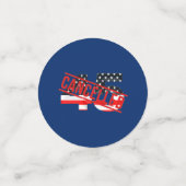 Präsident 45 Annulliertes Party Konfetti (Klein Vorderseite)