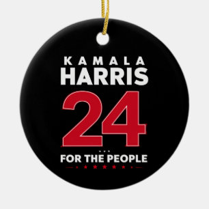 Präsident 47 Kamala Harris 2024 Unterstützen Sie M Keramik Ornament