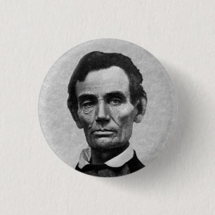 Präsident Abe Lincoln Button